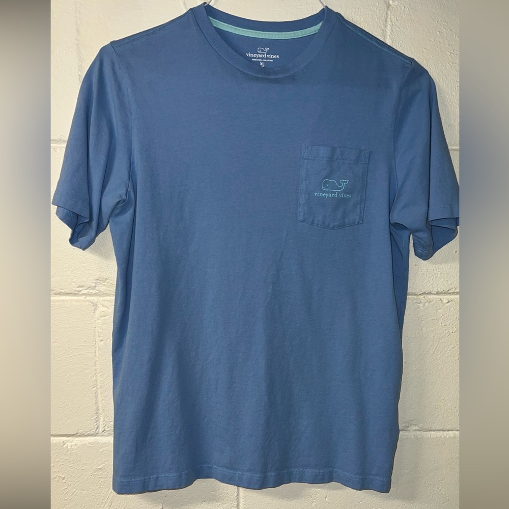 Vineyard Vines Blue Short Sleeve Tee Classic Fit